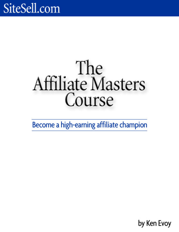 Affiliate Masters Course