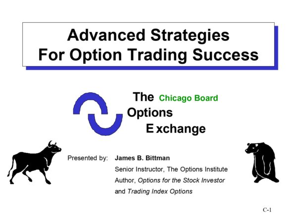 Strategies  For Option Trading Success  Advanced Strategies  For Option Trading Success